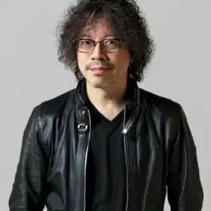 Retrato del mangaka Naoki Urasawa