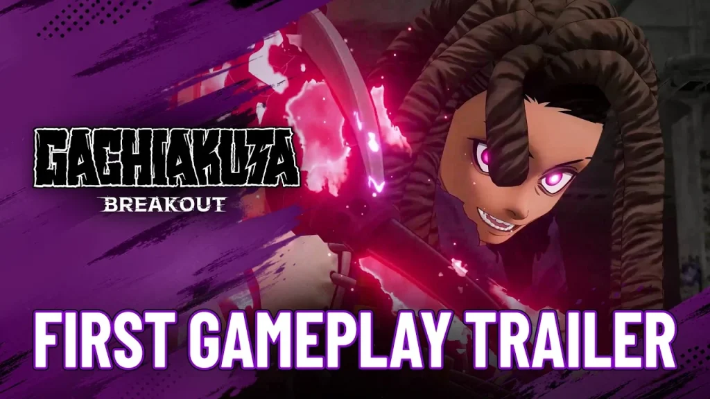 Riyo en el primer tráiler de gameplay de GACHIAKUTA: BREAKOUT
