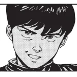 Kaneda en el manga AKIRA de Katsuhiro Otomo