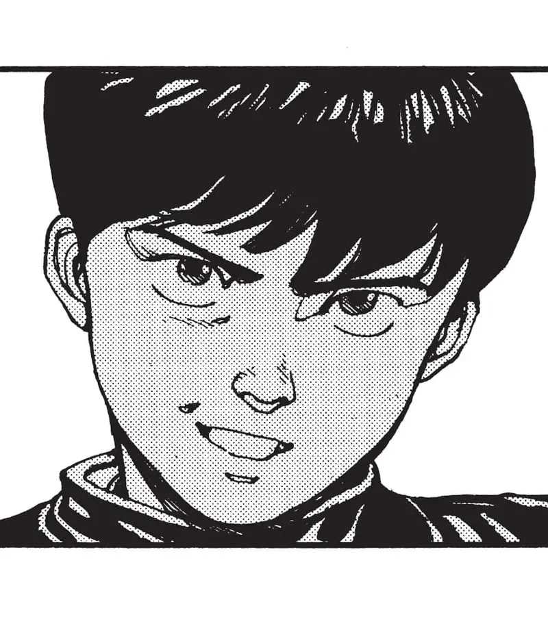 Kaneda en el manga AKIRA de Katsuhiro Otomo